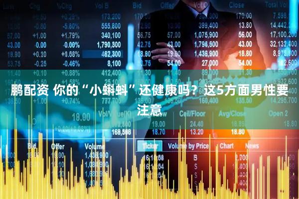 鹏配资 你的“小蝌蚪”还健康吗？这5方面男性要注意